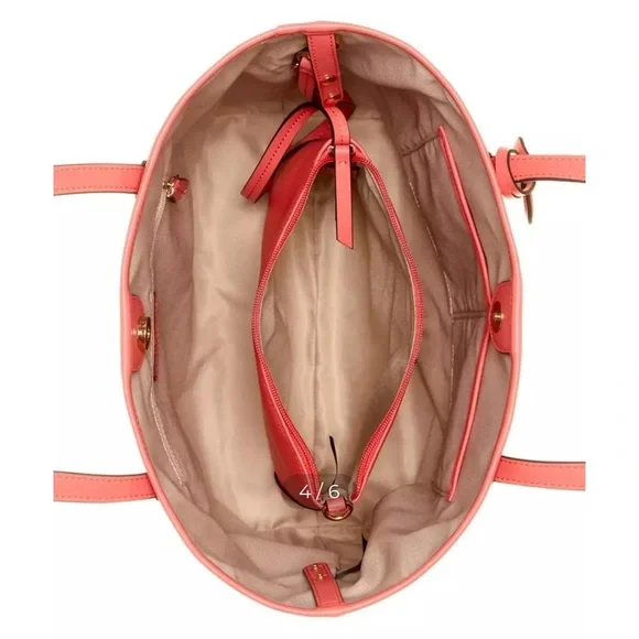 Nine West Coral Tote with Wristlet - Picture 2 of 5